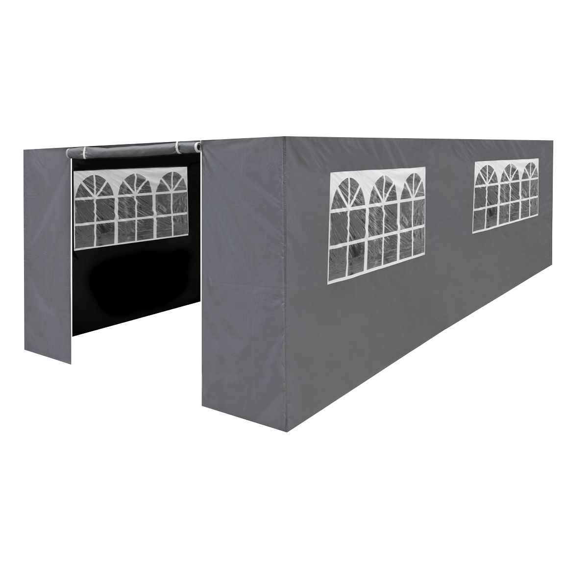 Dellonda Premium Side Walls/Doors/Windows for Gazebo/Marquee