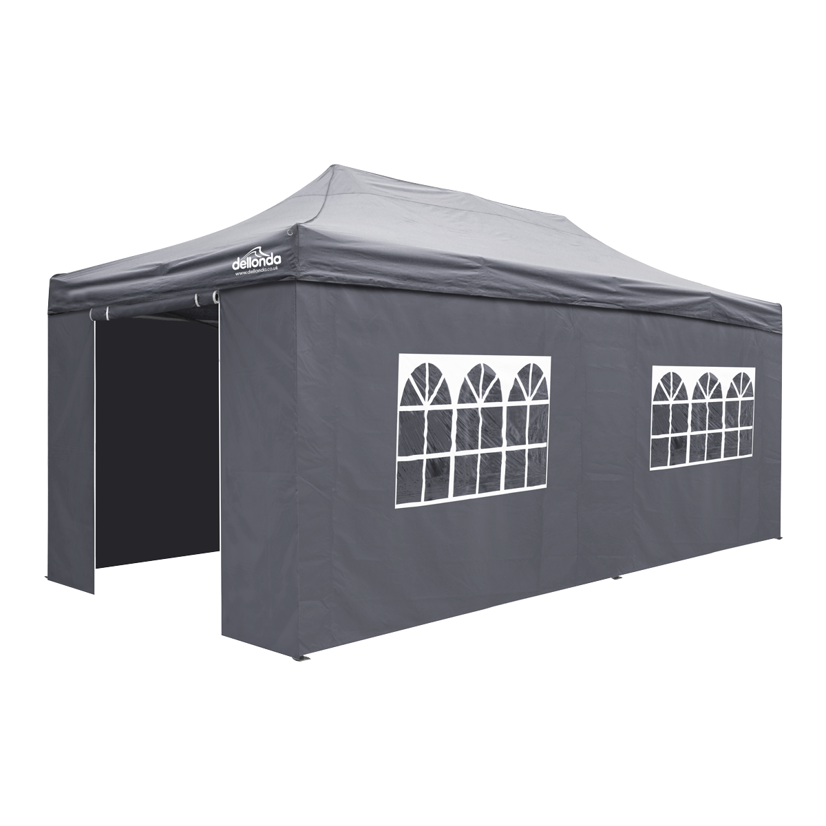 Dellonda Premium Pop-Up Gazebo & Side Walls