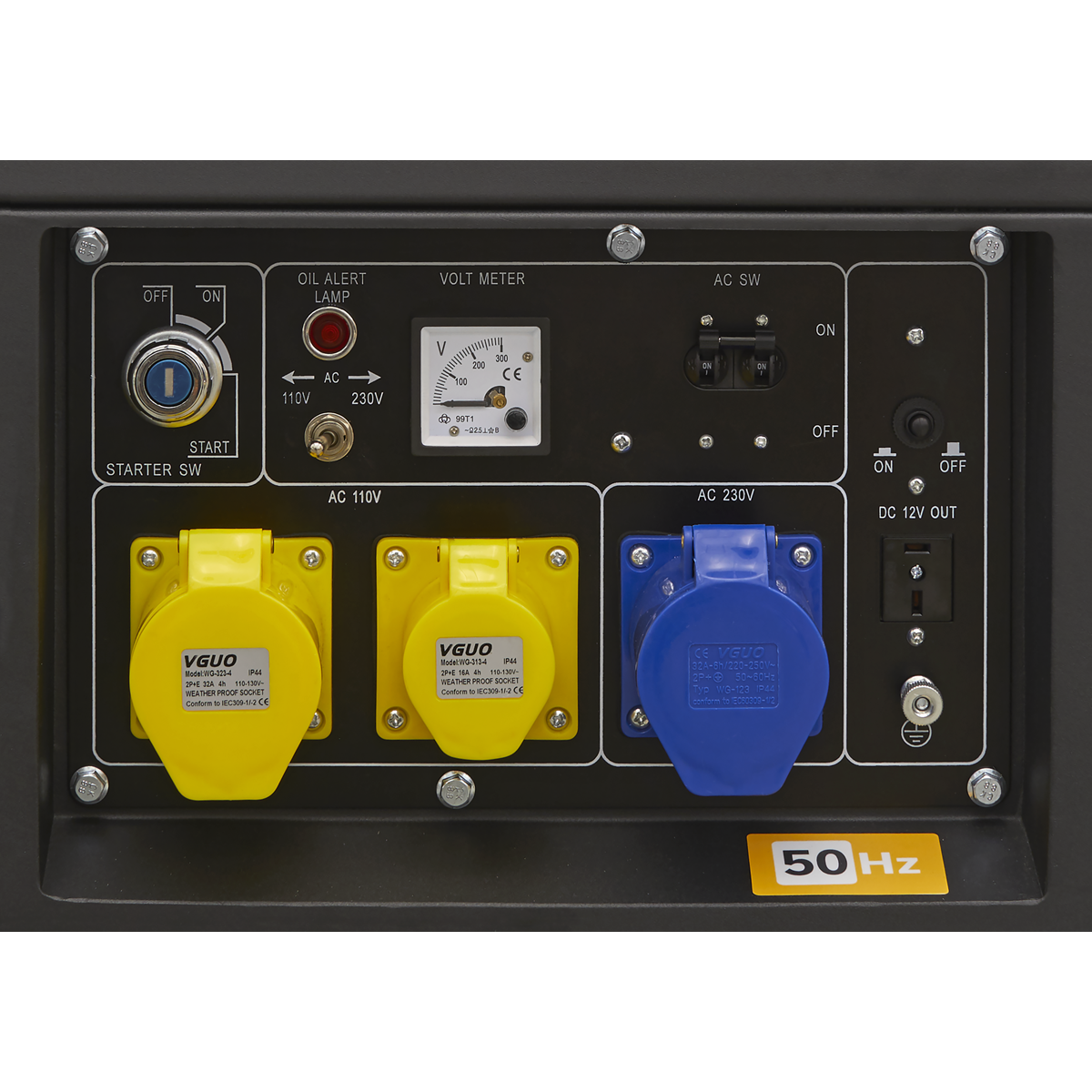5000W Generator 4-Stroke Engine 110/230V