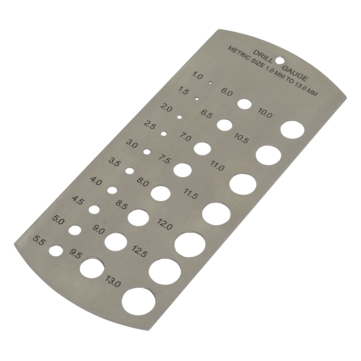 Metric Drill Gauge 1-13mm