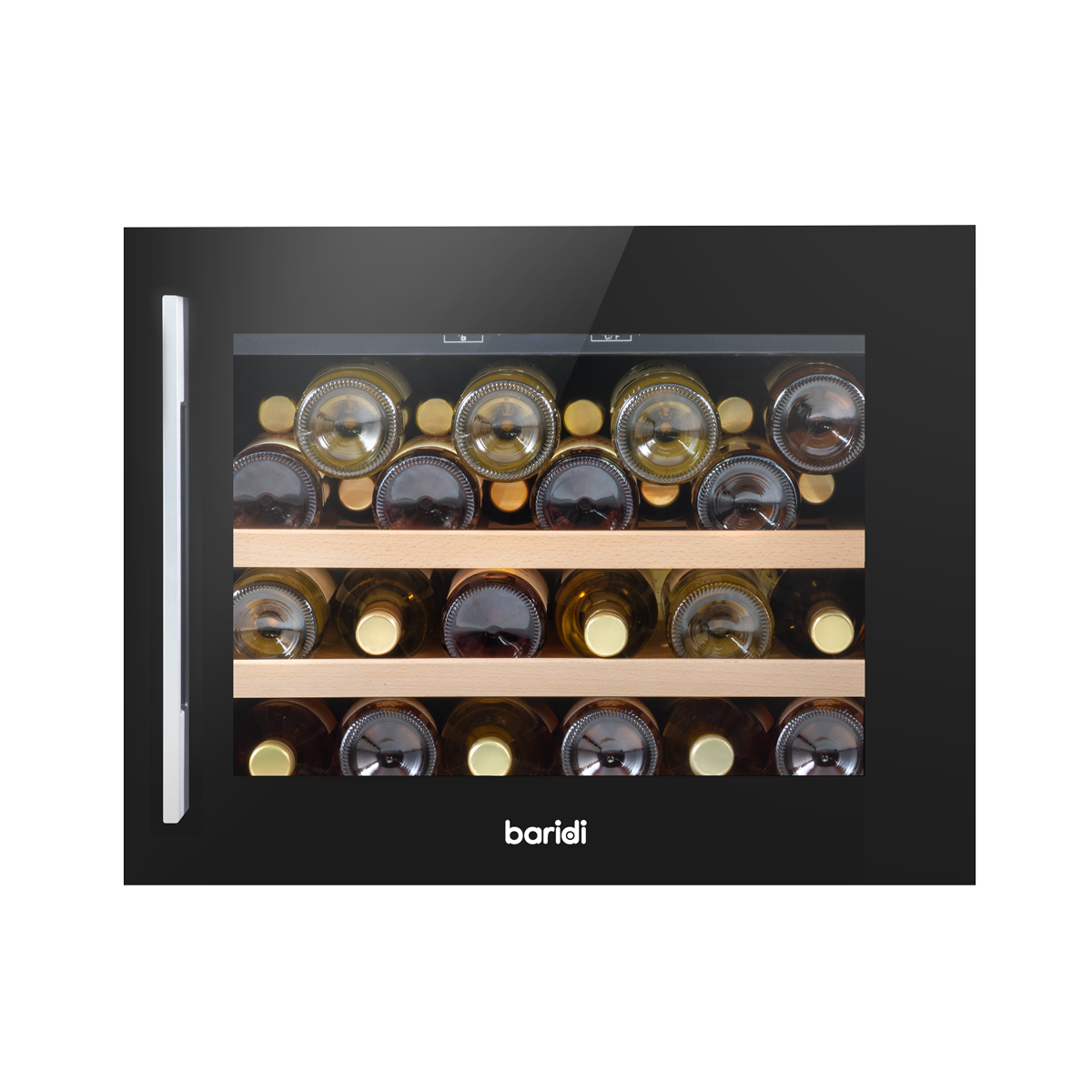 Baridi 28 Bottle Wine Fridge & Cooler 60cm