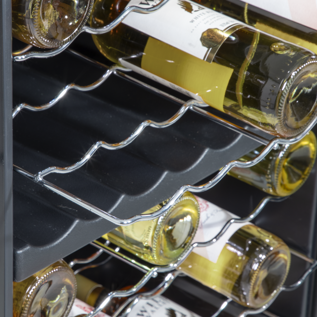Baridi 52 Bottle Dual Zone Wine Fridge & Cooler
