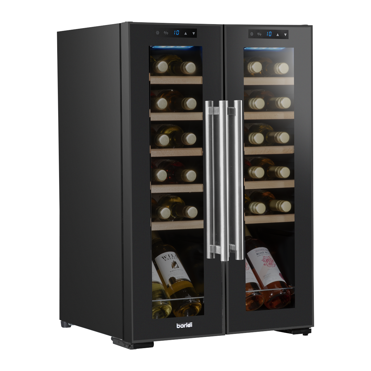 Baridi Dual Zone Wine Fridge & Cooler