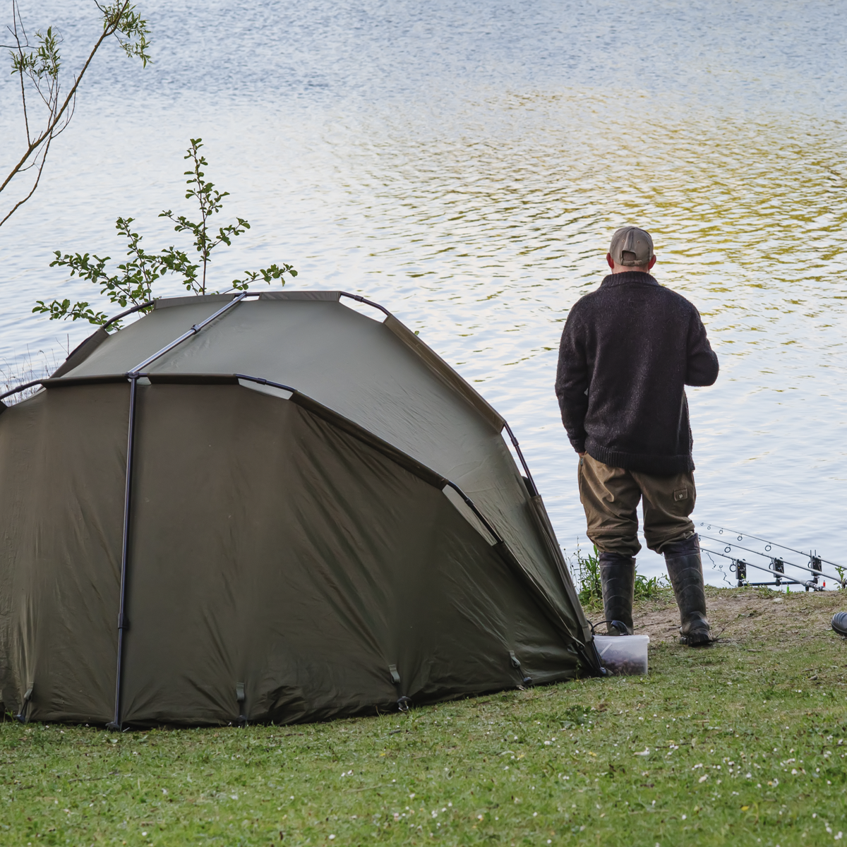 Dellonda One-Person Fishing Bivvy Tent