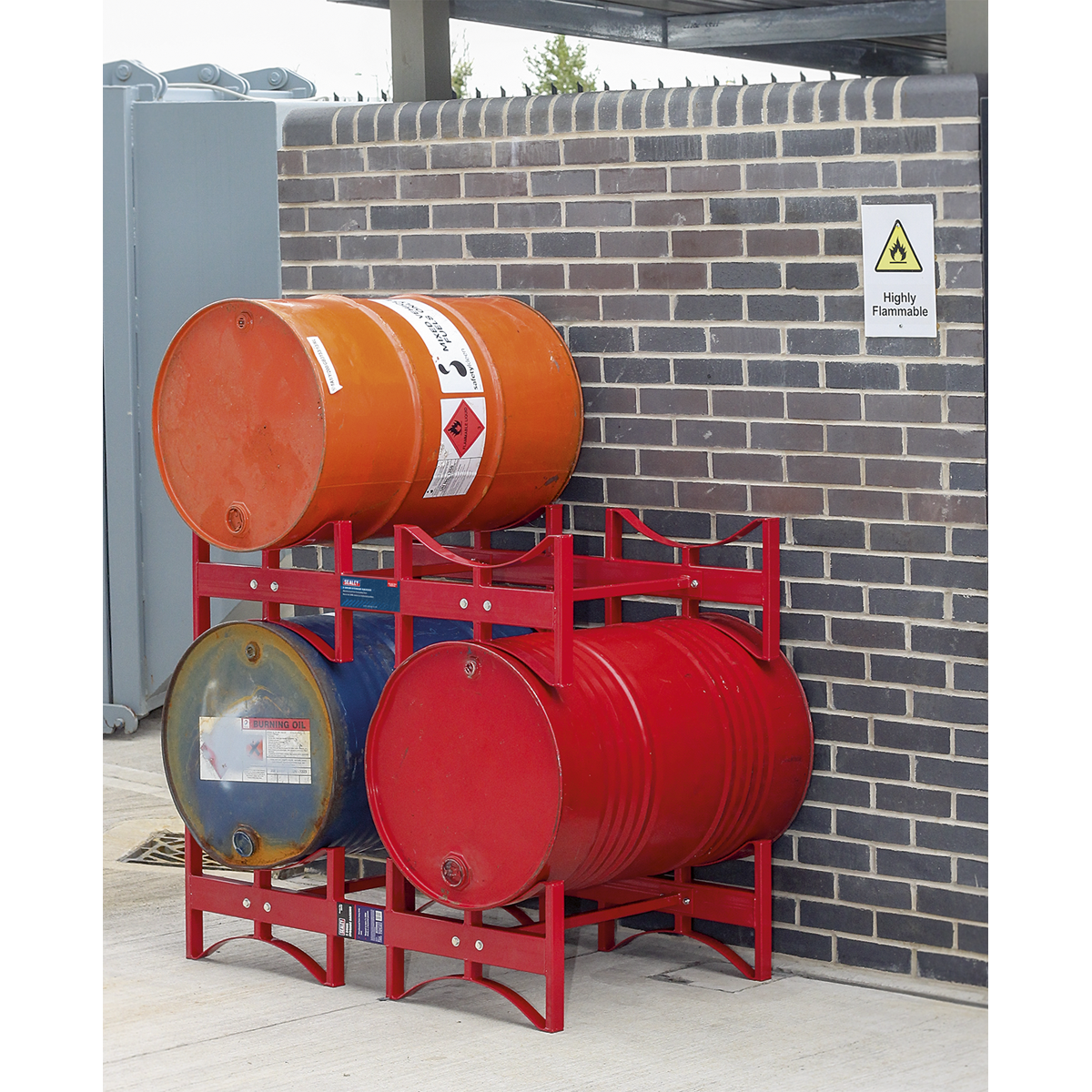 2 Drum Storage Racking