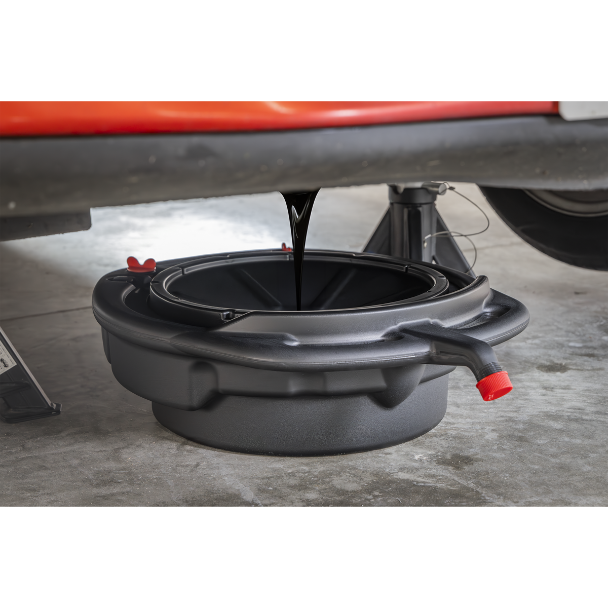 Oil/Fluid Drain Pan & Recycling Container 8L