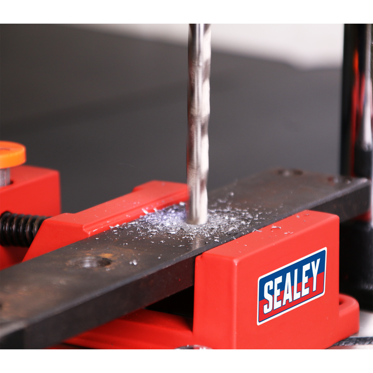 Drill Stand with Cast Iron Base 500mm & Vice 65mm