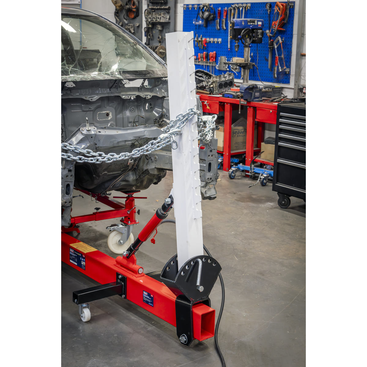 Body & Chassis/Frame Straightener Kit with Variable Upright