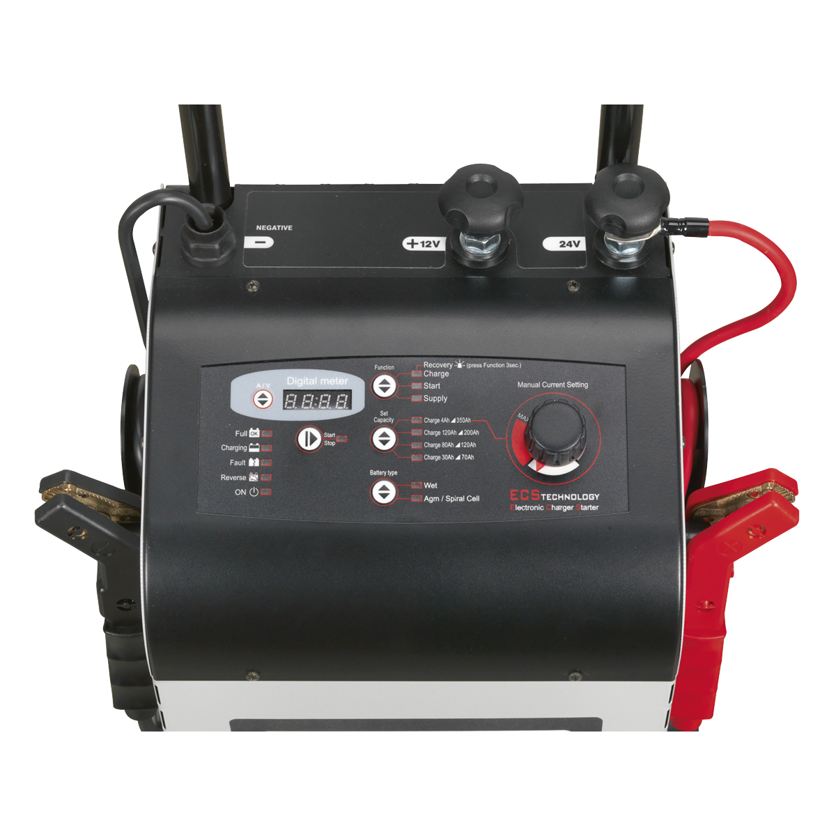 12/24V Electronic Charger Maintainer/Starter 45/300A