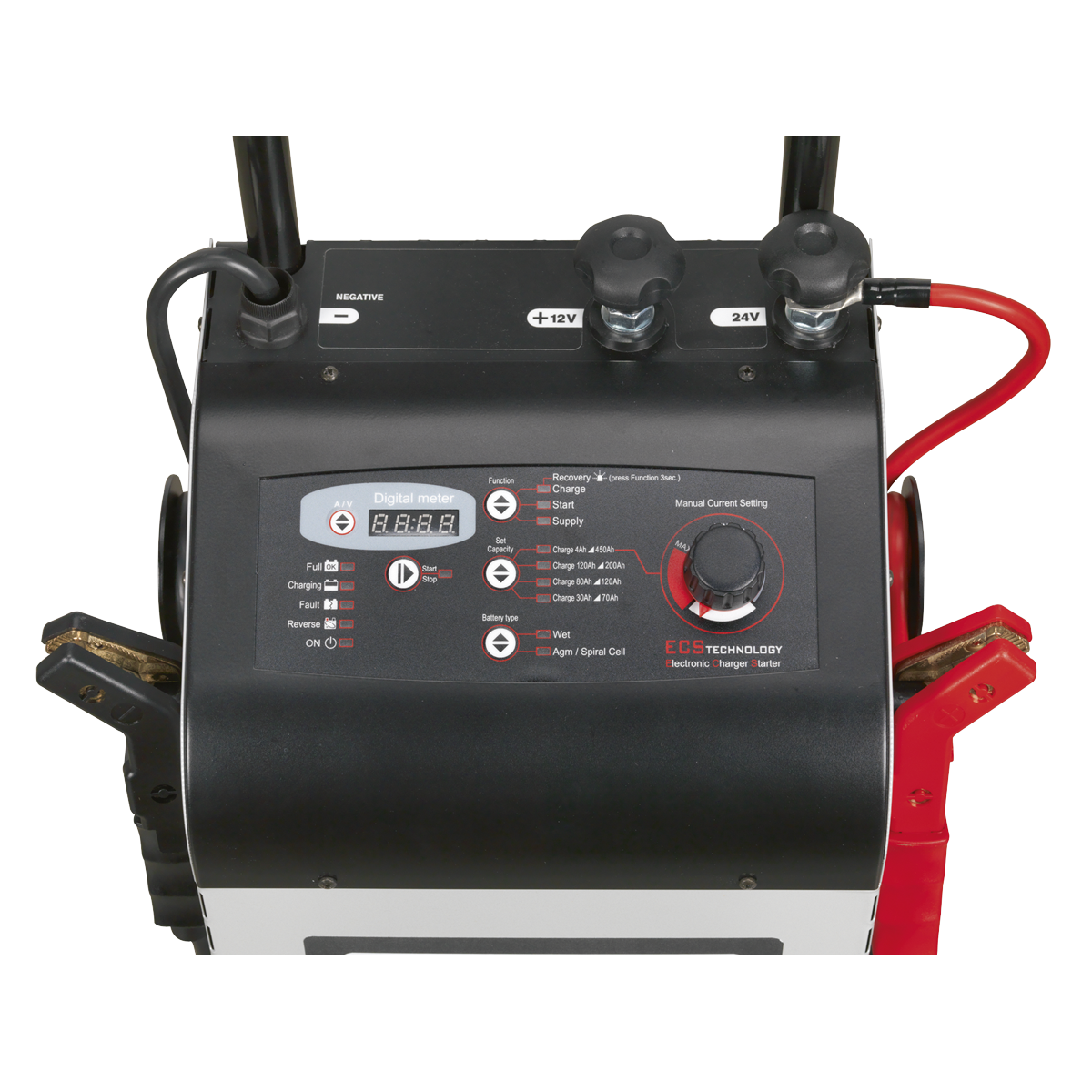 12/24V Electronic Charger Starter 60/350A