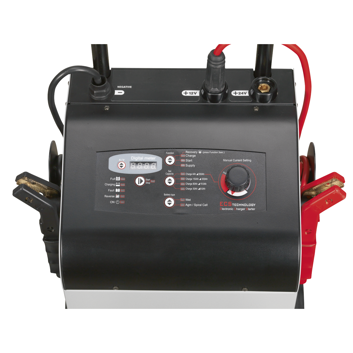 12/24V Electronic Charger Maintainer/Starter 75/400A