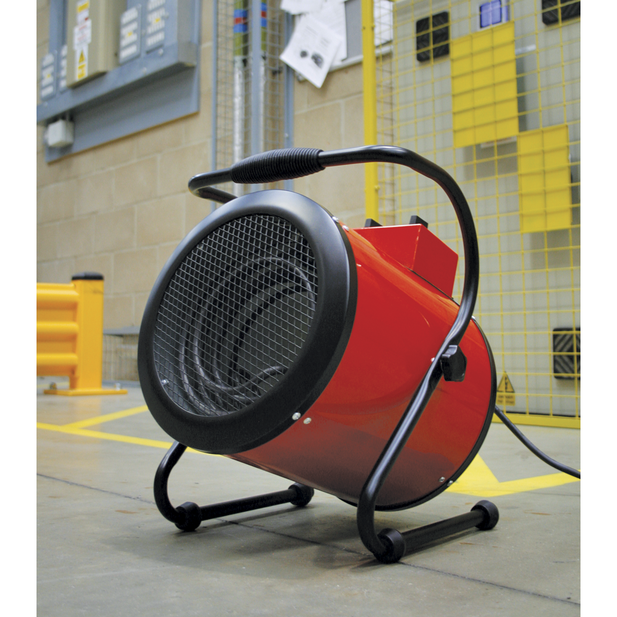 Industrial Fan Heater with 2 Heat Settings 3kW