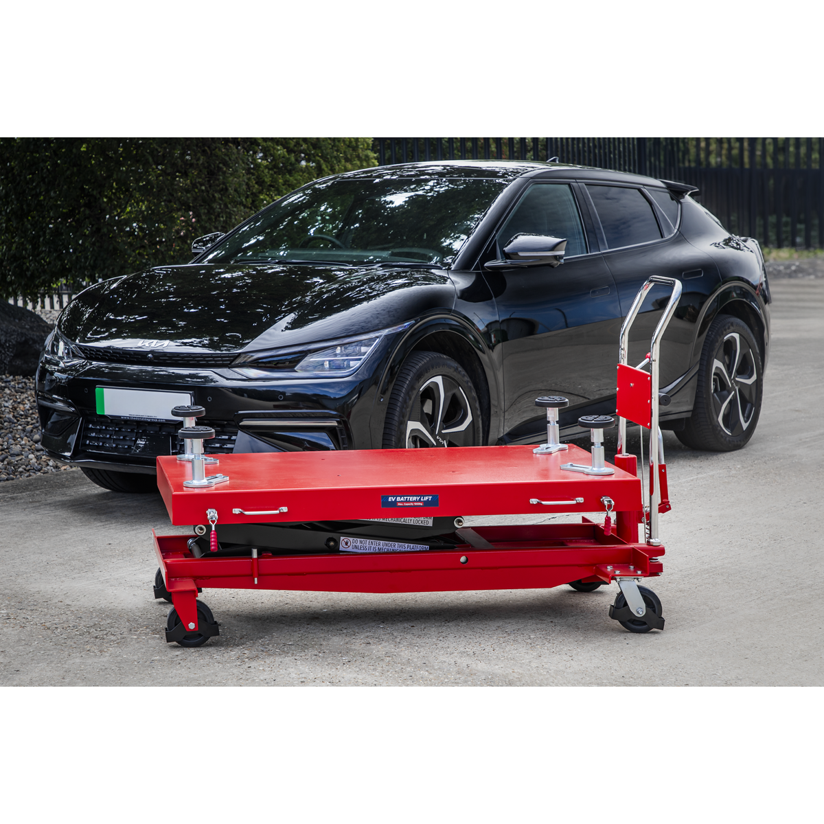 High Lift EV Battery Lift/Hydraulic Platform Truck 1000kg Capacity