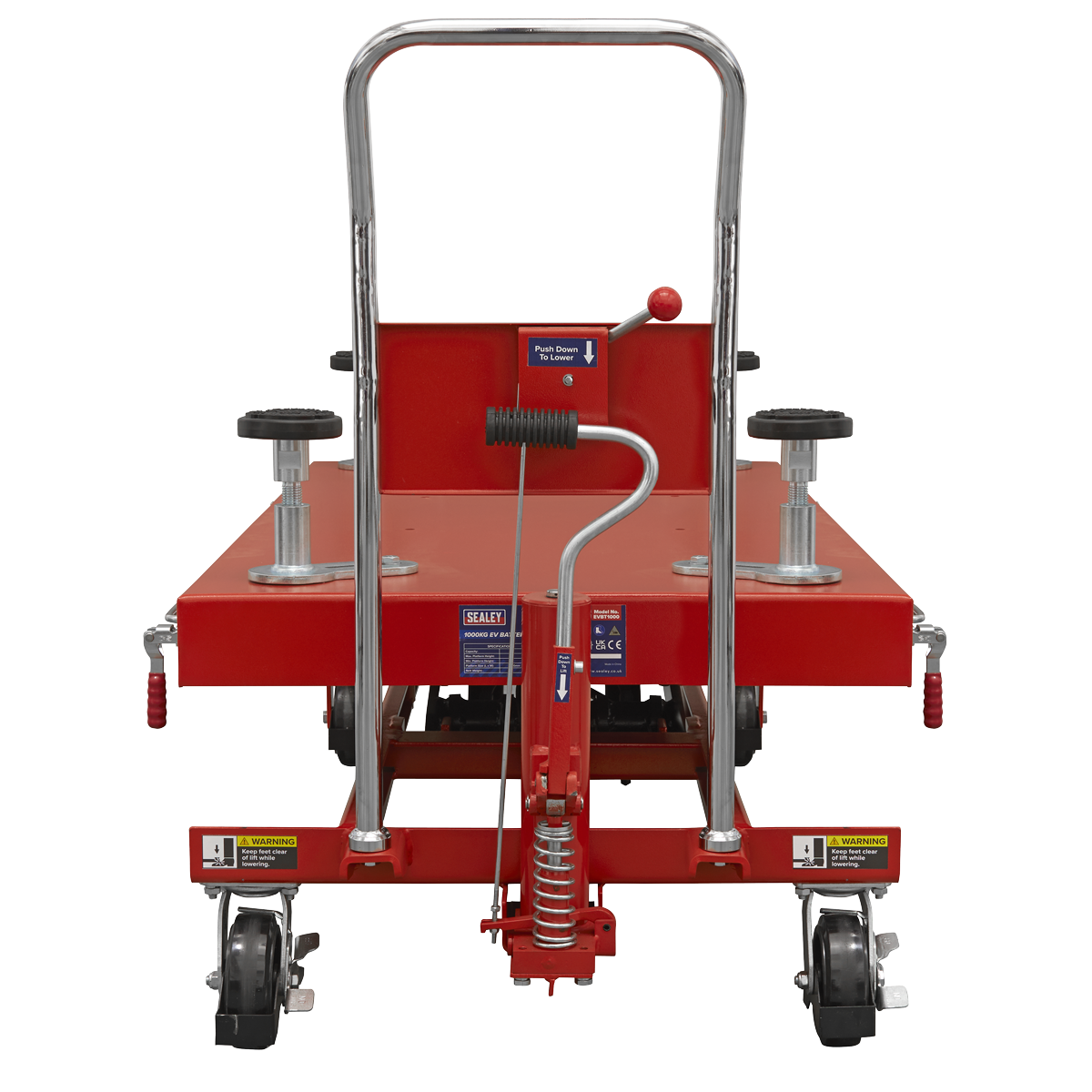 High Lift EV Battery Lift/Hydraulic Platform Truck 1000kg Capacity