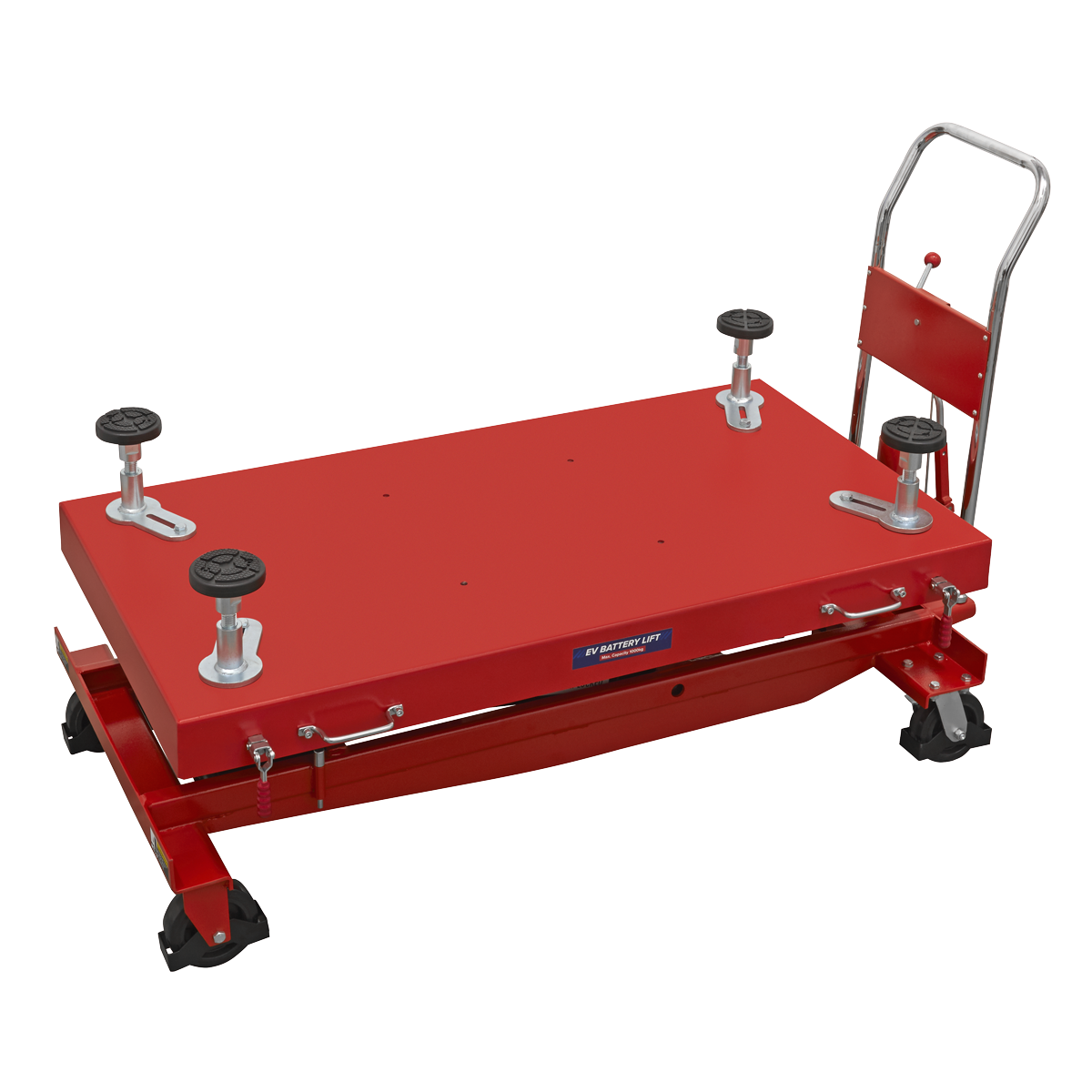 High Lift EV Battery Lift/Hydraulic Platform Truck 1000kg Capacity
