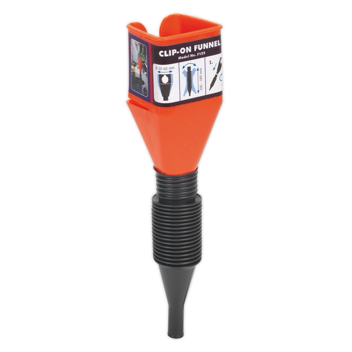 Clip-On Funnel with Spout