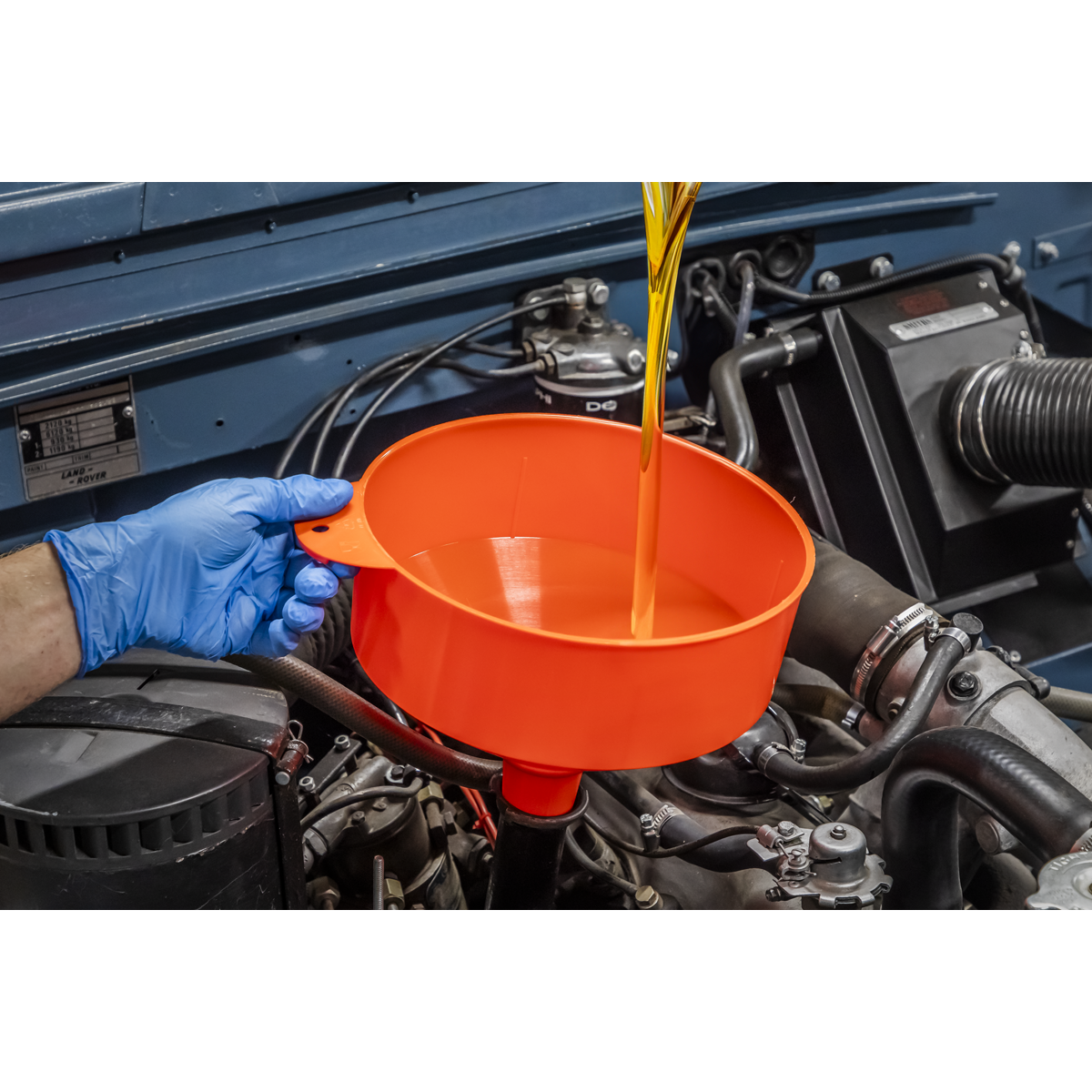 Fixed Spout Funnel with Filter 250mm - Large