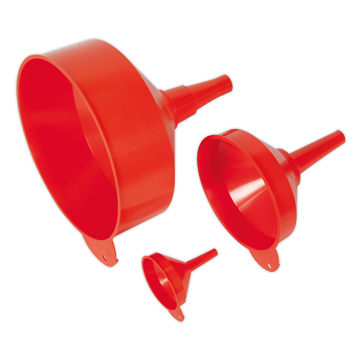 Fixed Spout Funnel Set 3pc