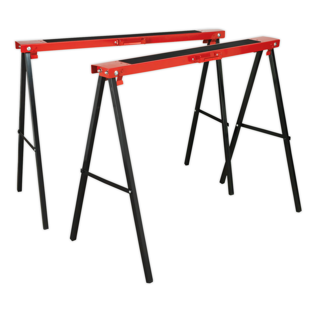 Fold Down Trestles 100kg Capacity per Trestle - Pair