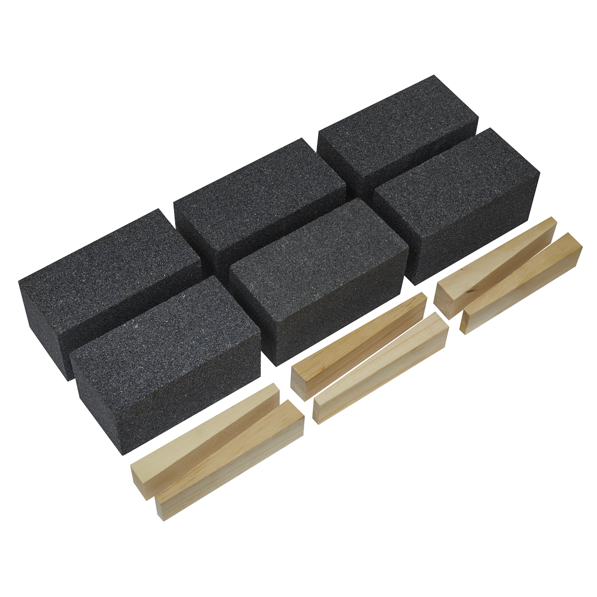 Worksafe® 50 x 50 x 100mm Floor Grinding Block - Pack of 6