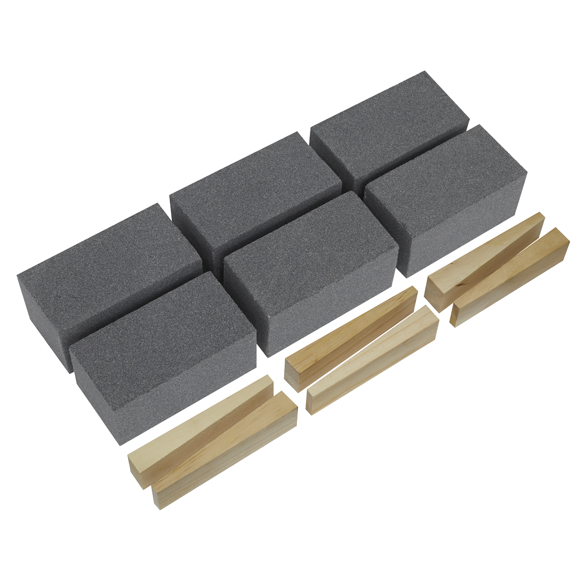 Worksafe® 50 x 50 x 100mm Floor Grinding Block - Pack of 6