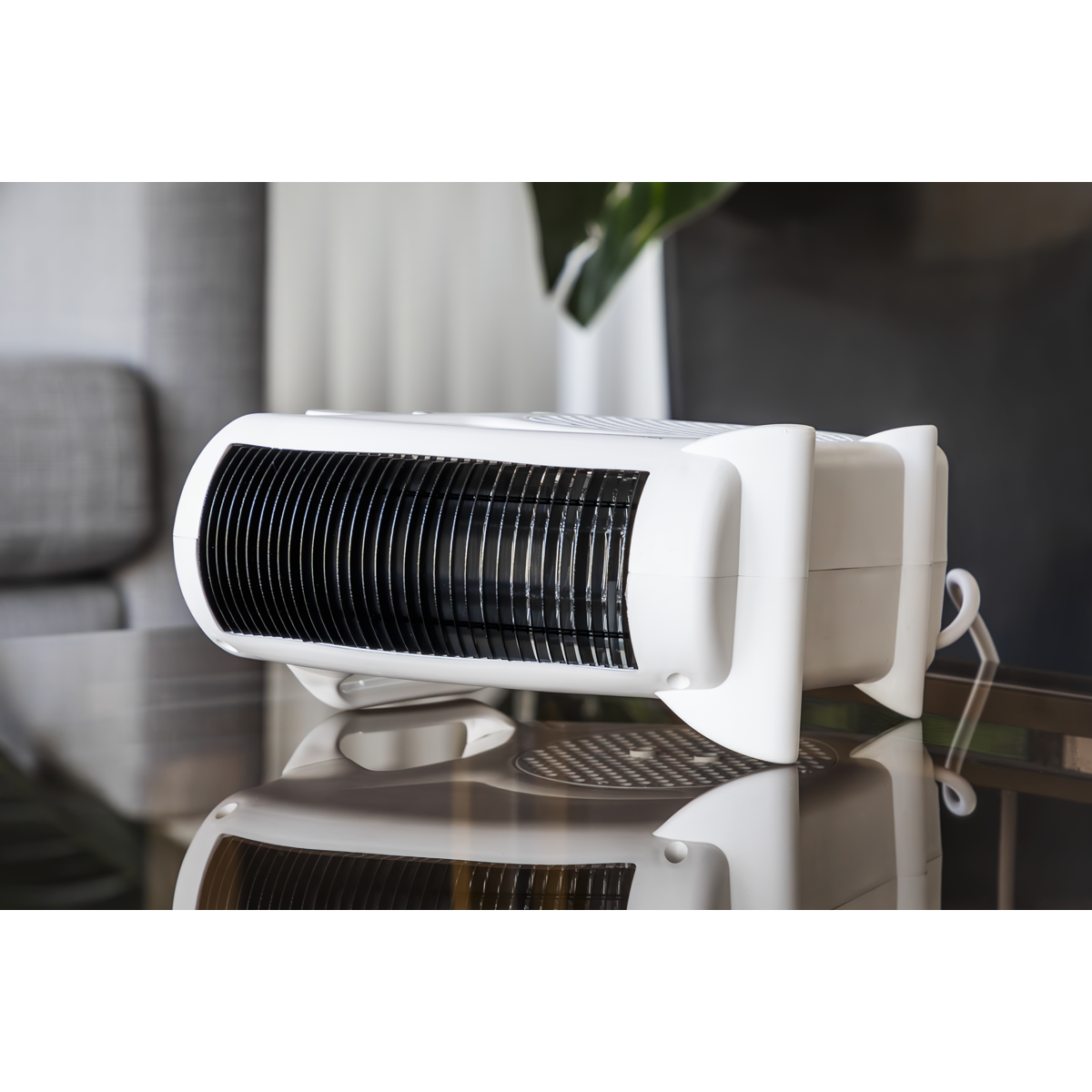 Fan Heater with 2 Heat Settings & Thermostat 2000W/230V