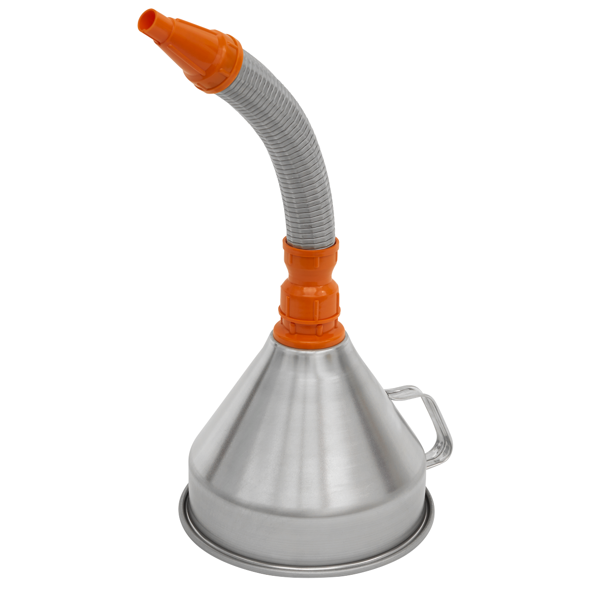 Metal Flexible Spout Funnel with Filter 200mm