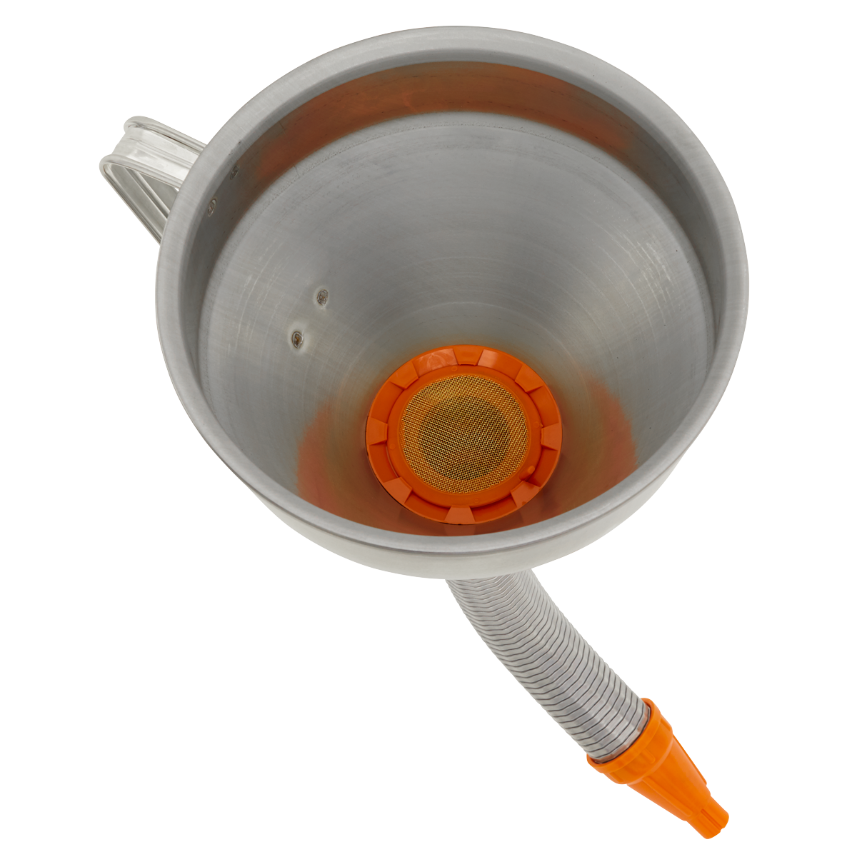 Metal Flexible Spout Funnel with Filter 200mm