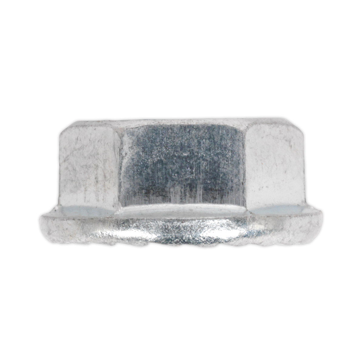 Zinc Plated Serrated Flange Nut M12 - Pack of 50