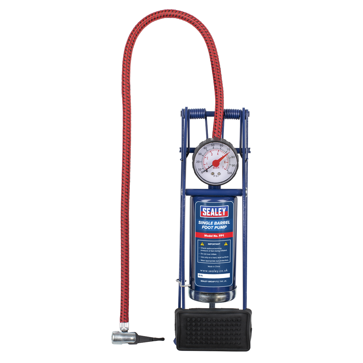 Single Barrel Foot Pump