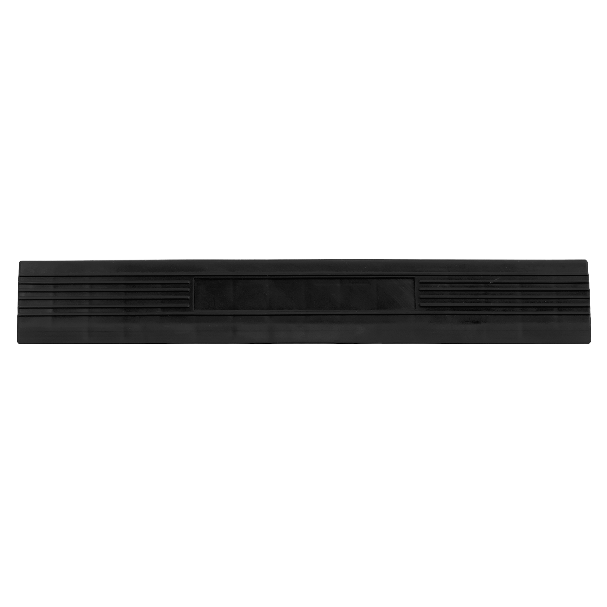 Polypropylene Floor Tile Edge 400 x 60mm, Black Male - Pack of 6