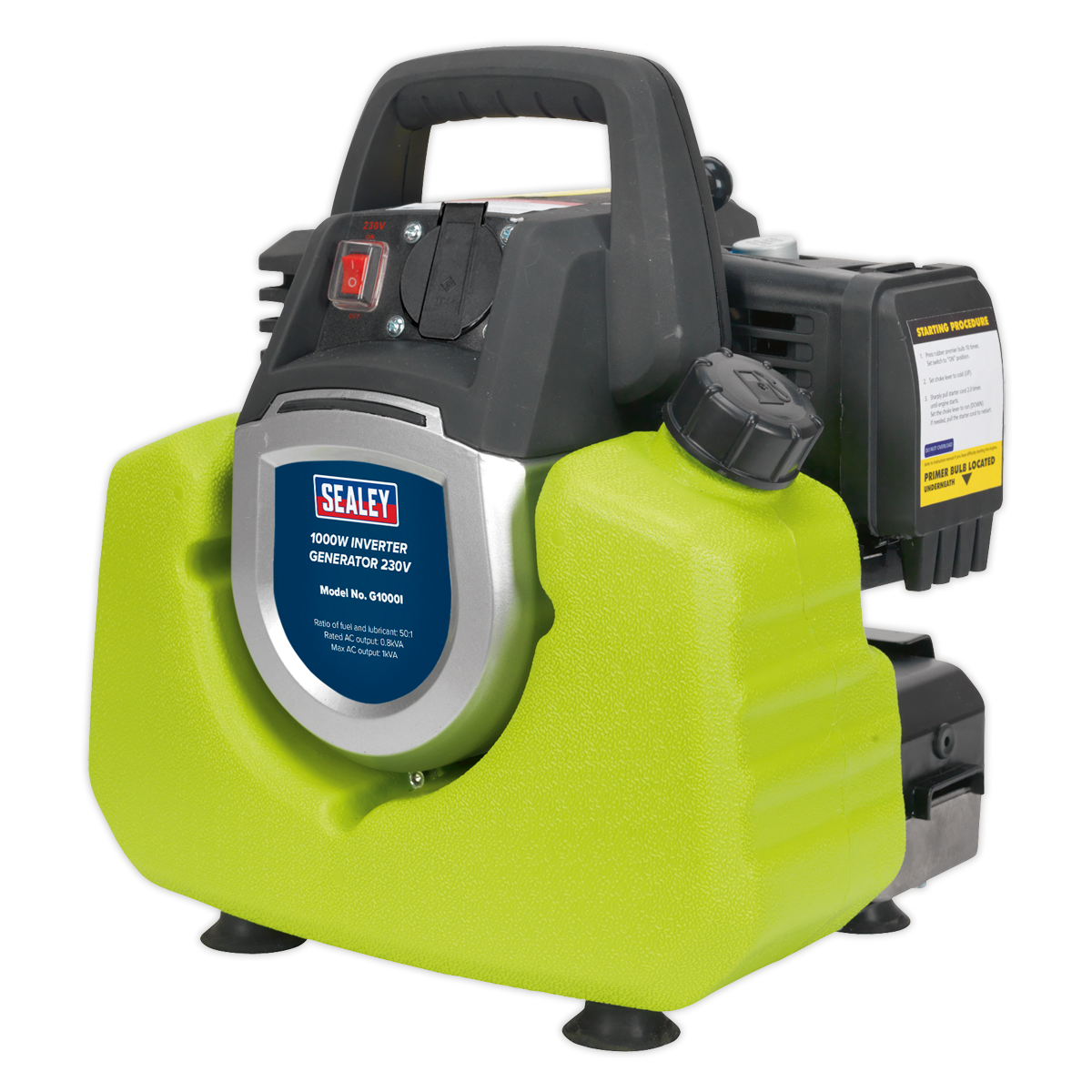 1000W Inverter Generator 2-Stroke Engine 230V