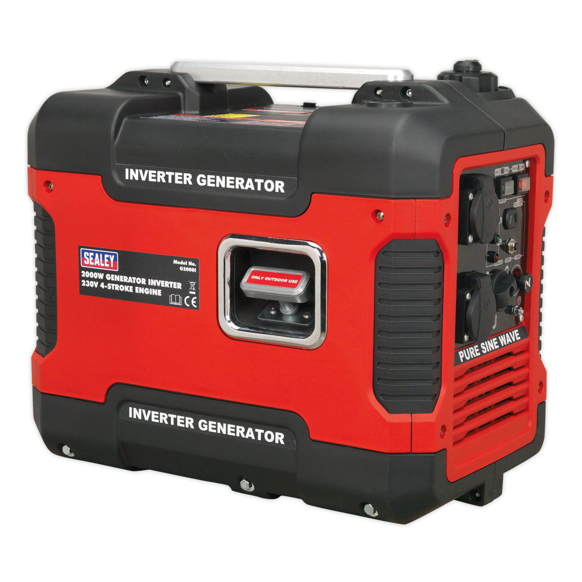2000W Inverter Generator 4-Stroke Engine 230V