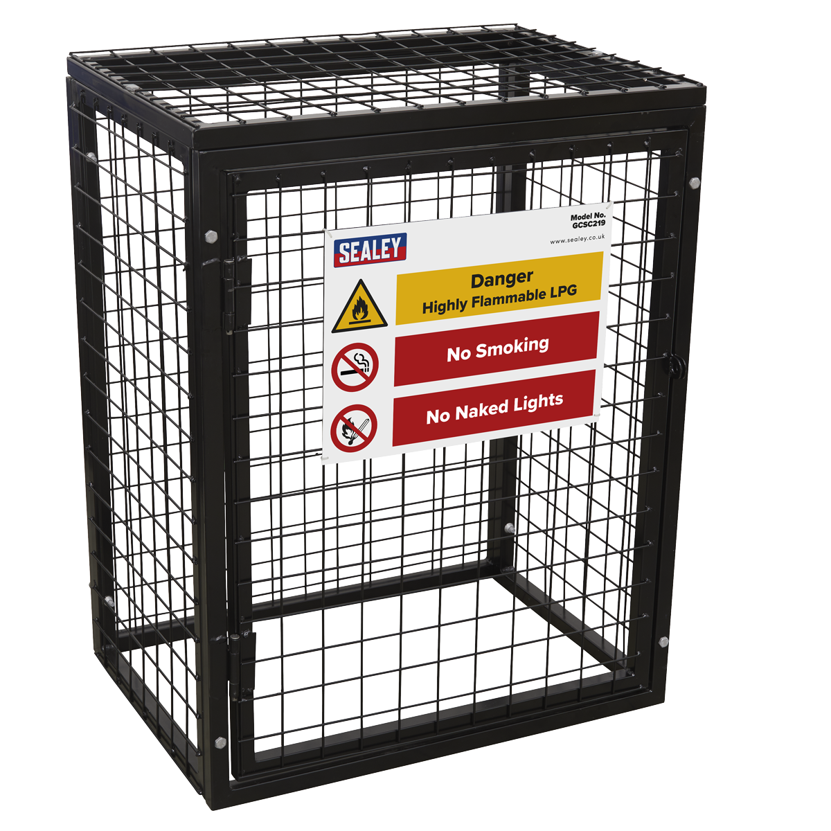 Gas Cylinder Safety Cage