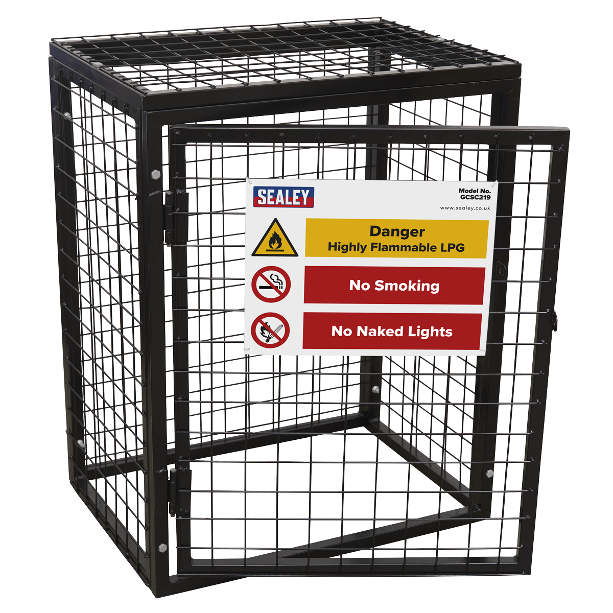 Gas Cylinder Safety Cage