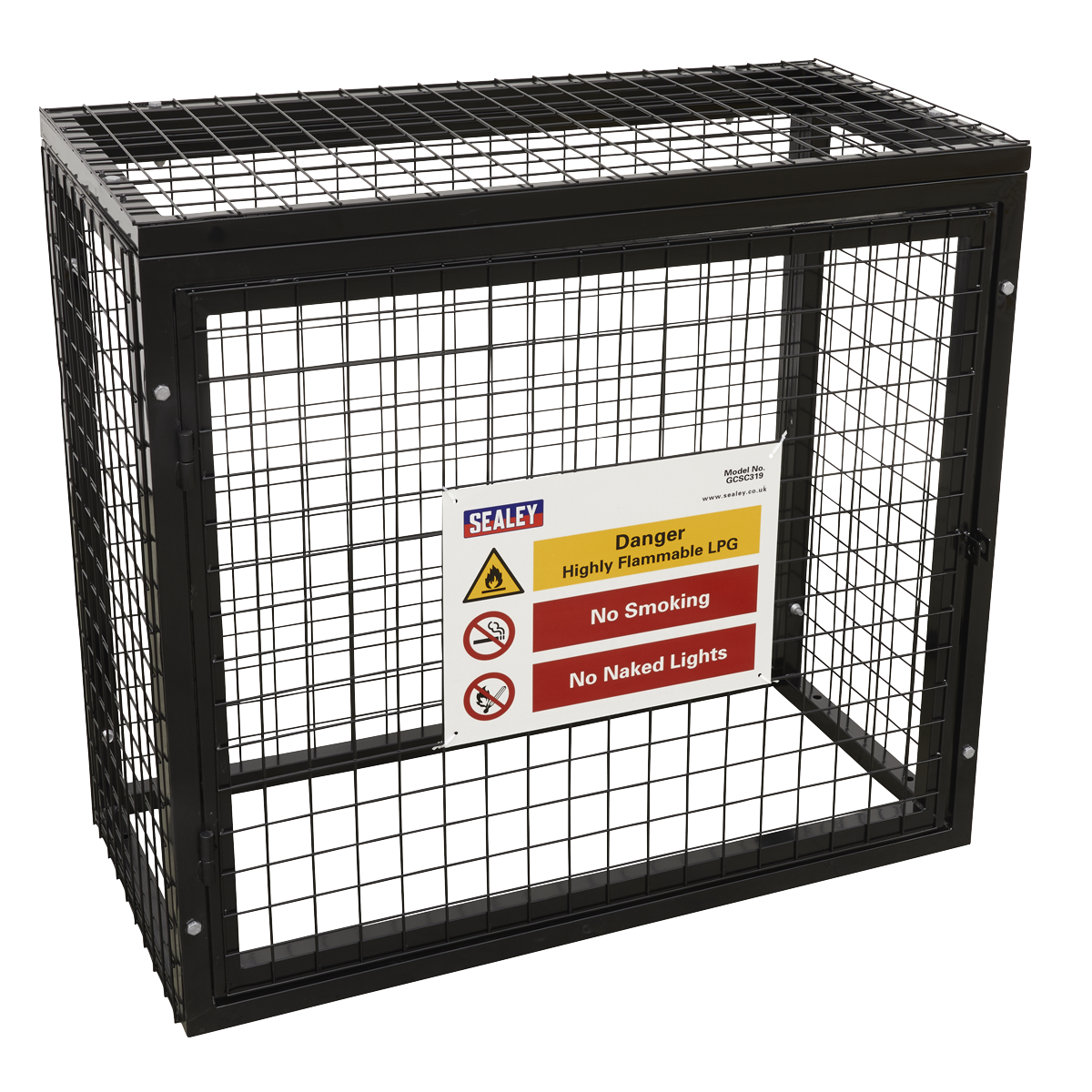 Gas Cylinder Safety Cage