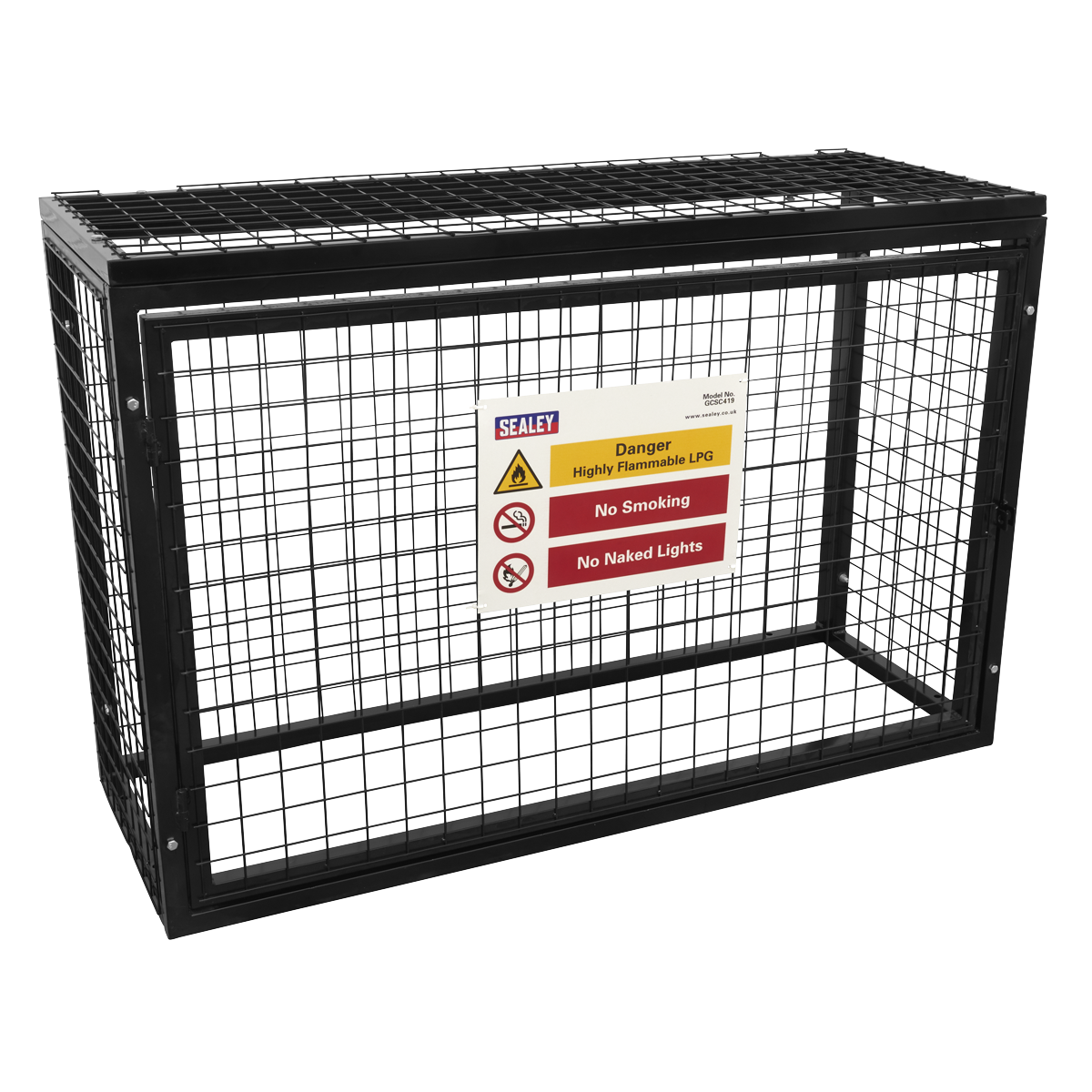Gas Cylinder Safety Cage