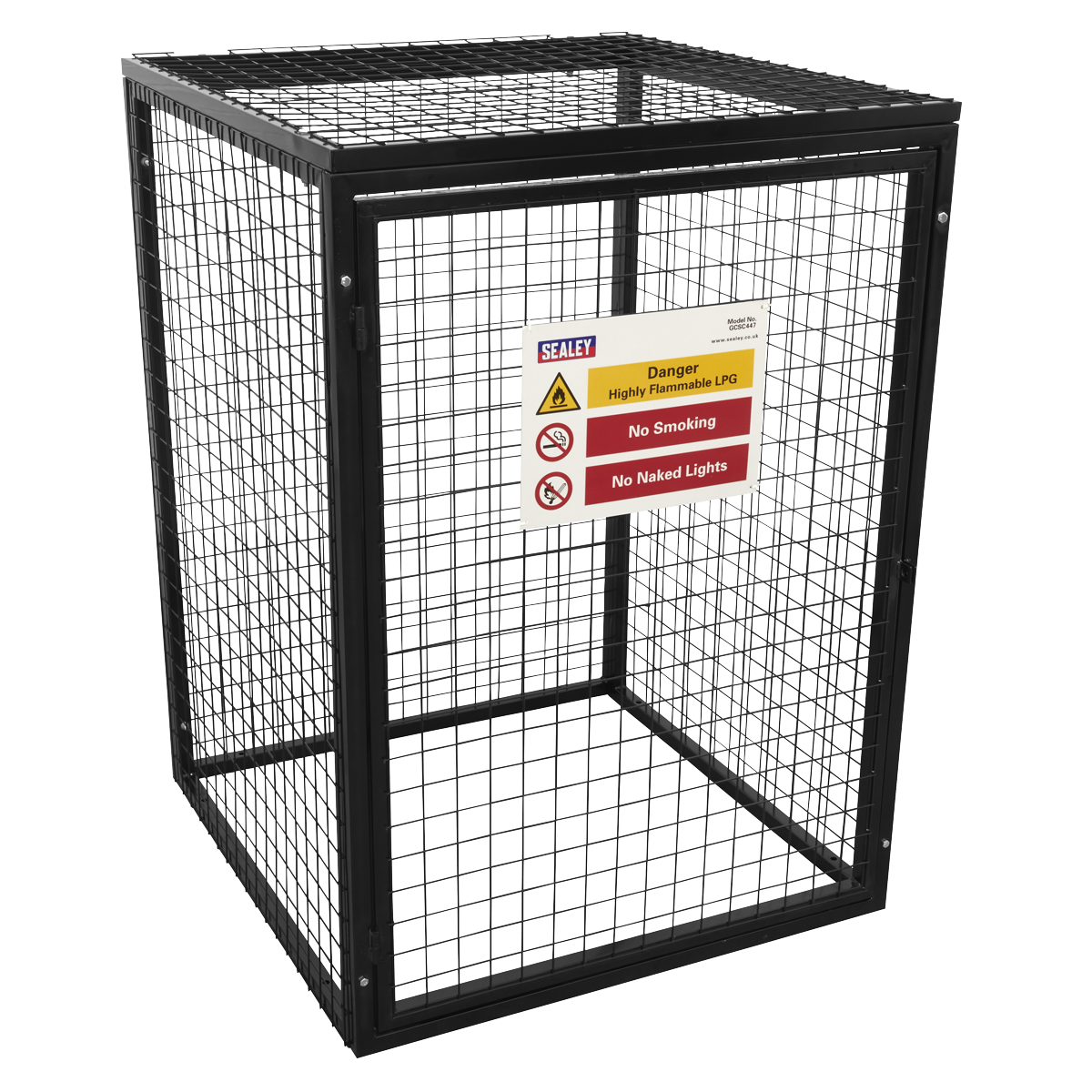 Gas Cylinder Safety Cage