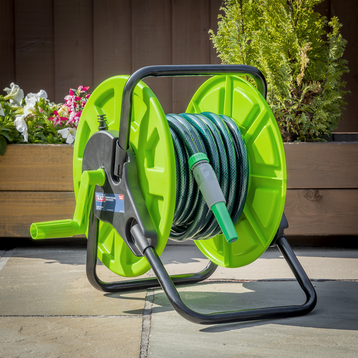 Garden Hose Reel 60m Capacity