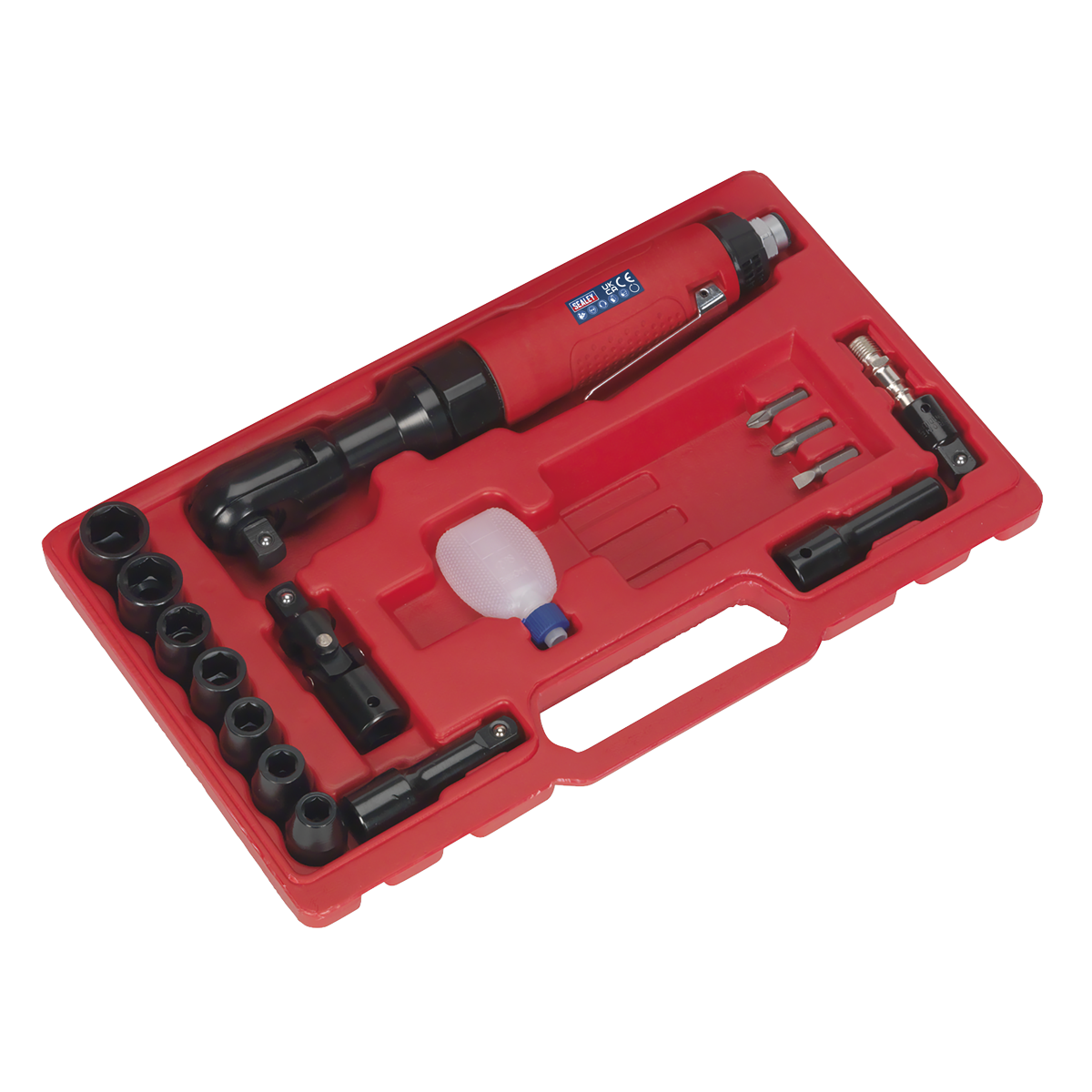 Generation Air Ratchet Wrench Kit 1/2"Sq Drive
