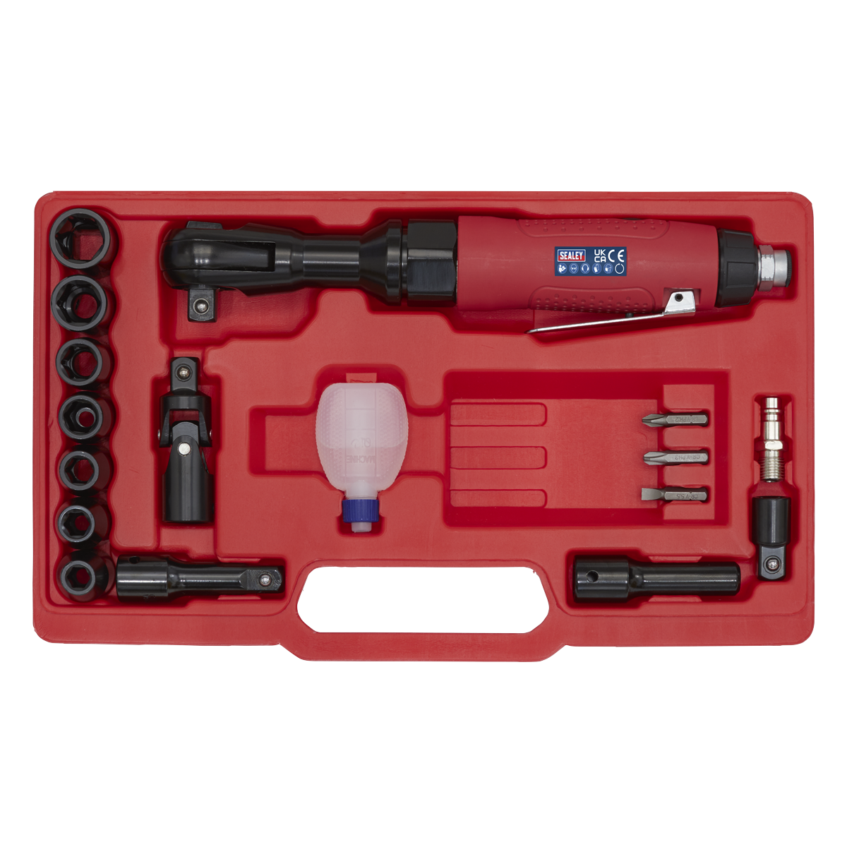 Generation Air Ratchet Wrench Kit 1/2"Sq Drive