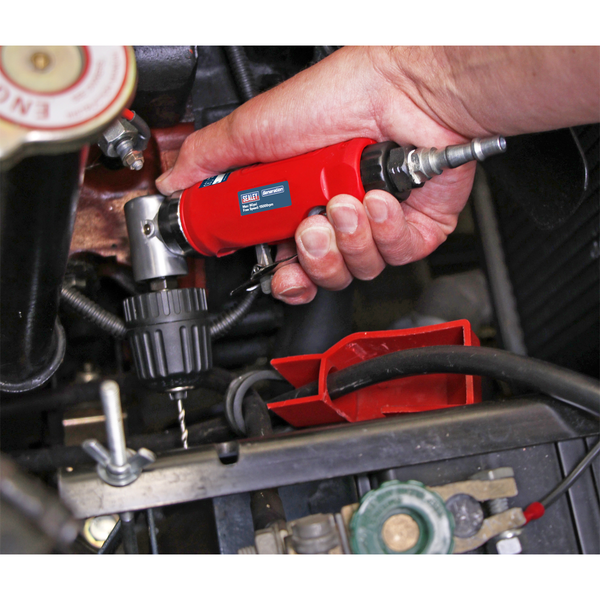 Generation Air Angle Drill with Keyless Chuck 10mm