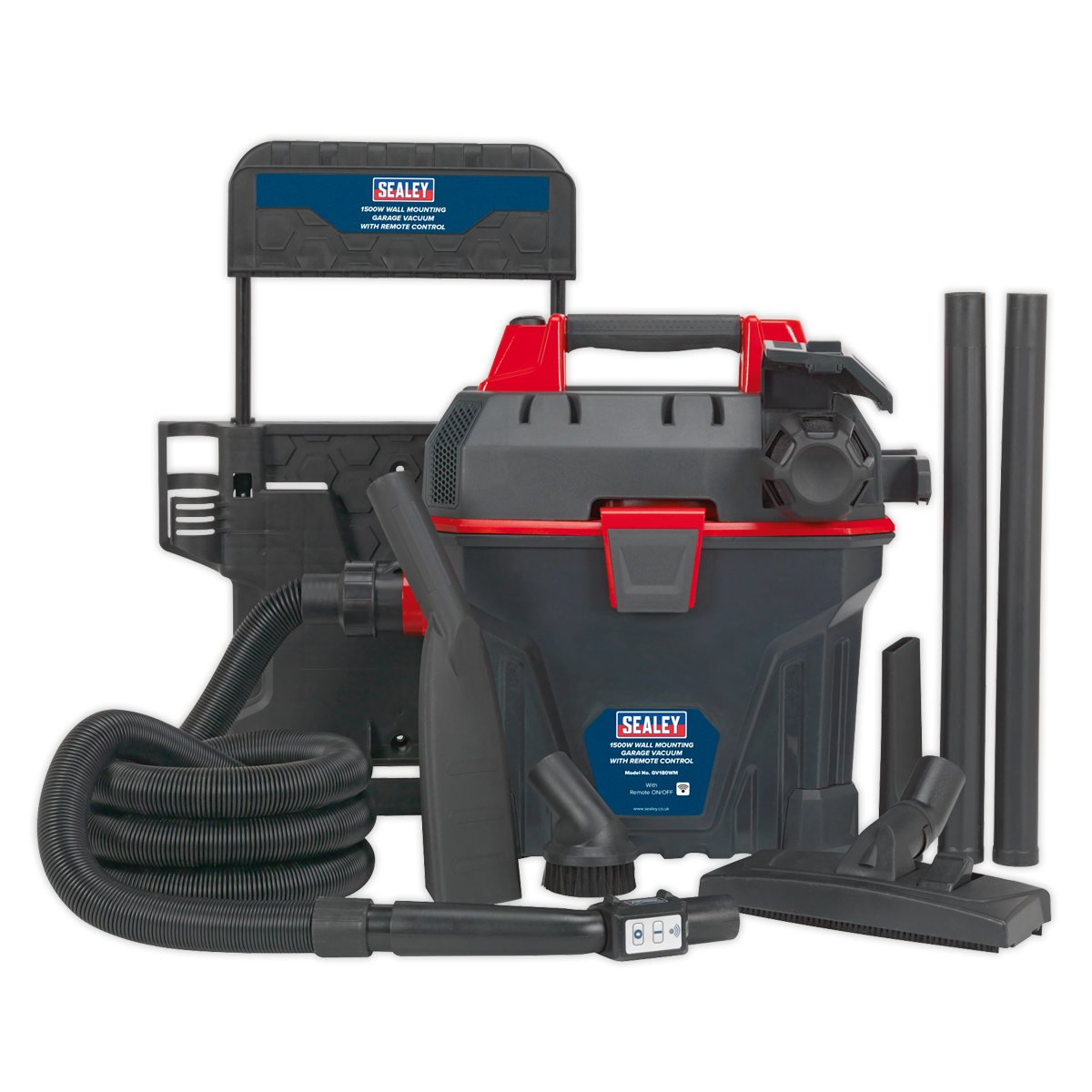 Wall Mounting Garage Vacuum with Remote Control 1500W
