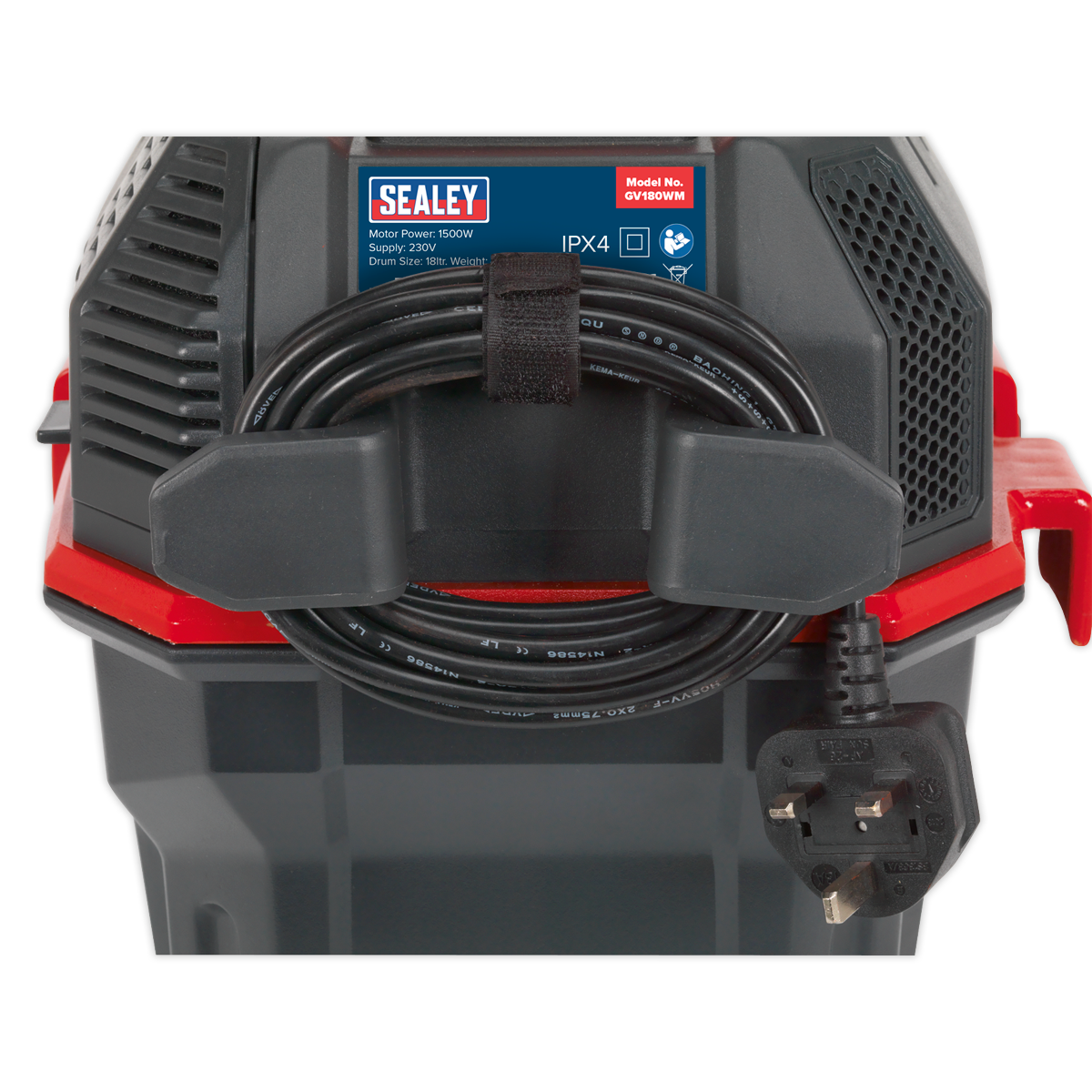 Wall Mounting Garage Vacuum with Remote Control 1500W