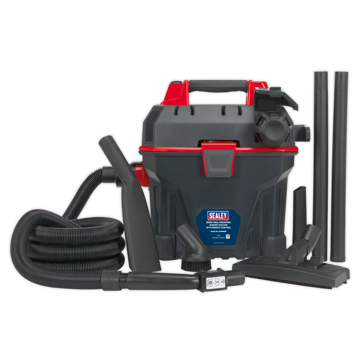 Wall Mounting Garage Vacuum with Remote Control 1500W