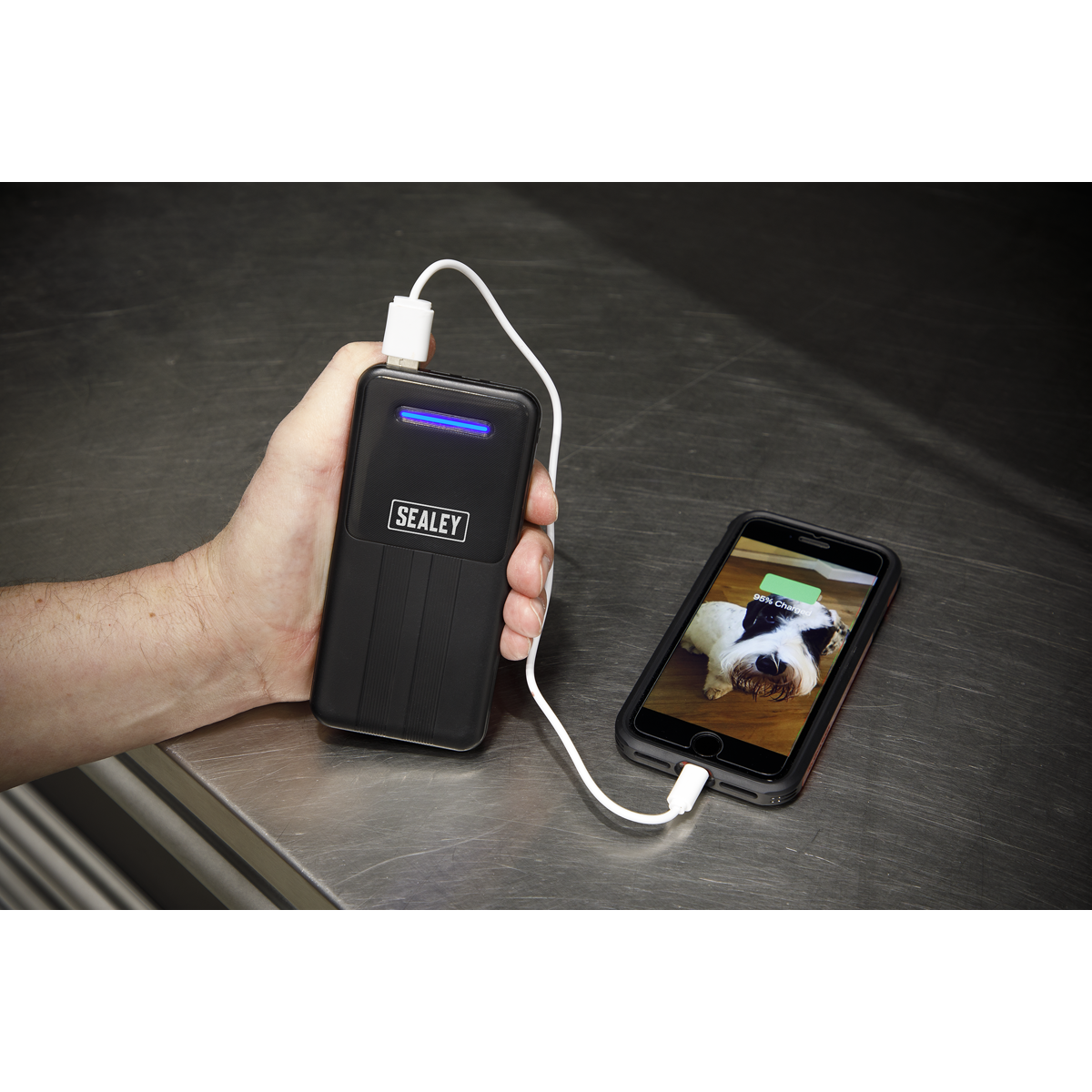 5V Heated Rain Jacket with Power Bank
