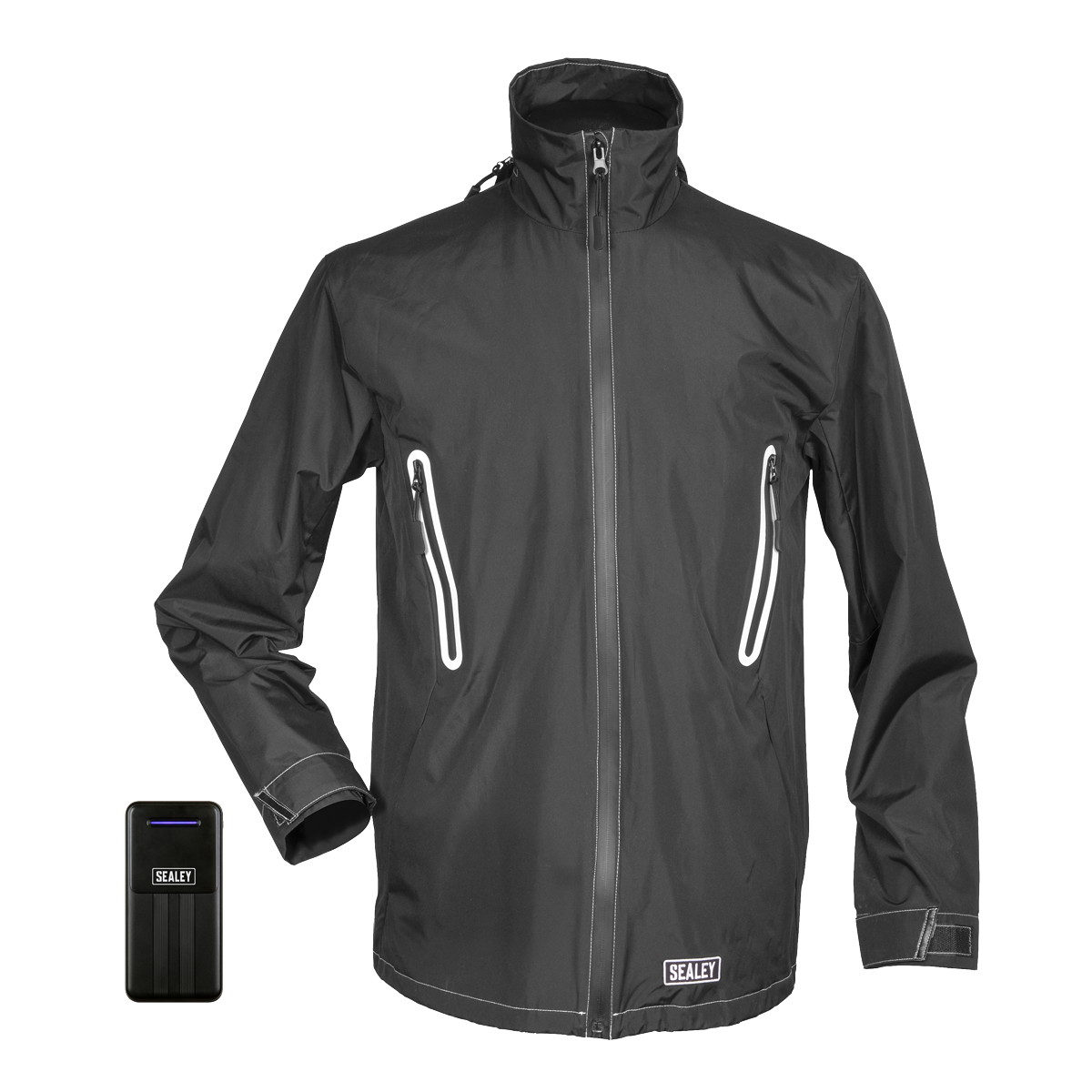 5V Heated Rain Jacket with Power Bank