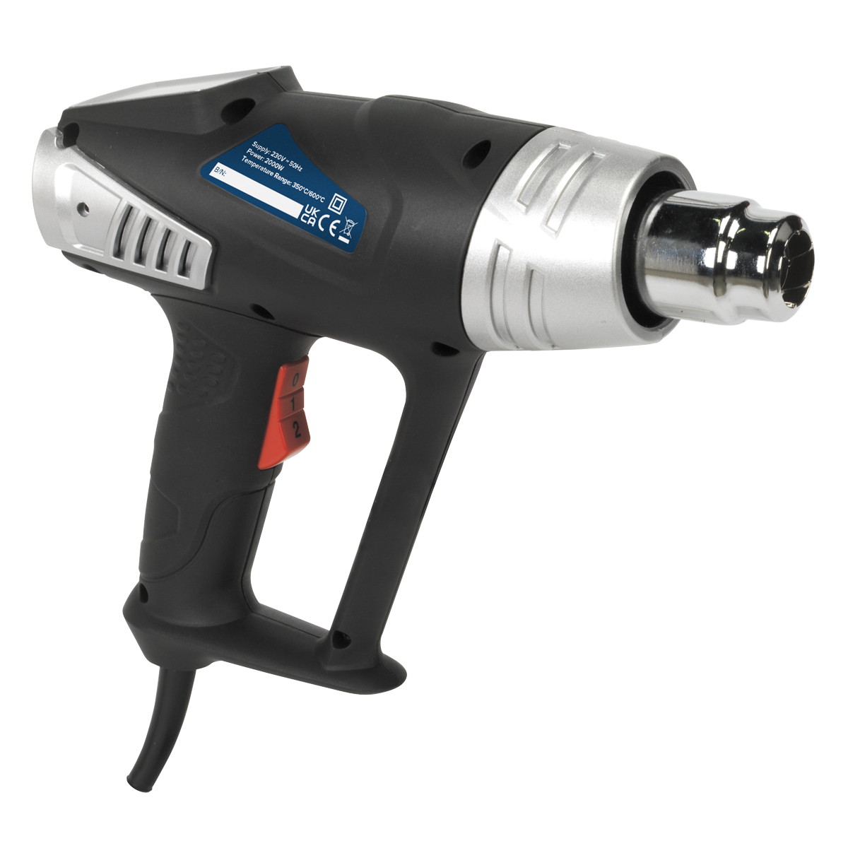 2000W Heat Gun Kit 350°C/600°C