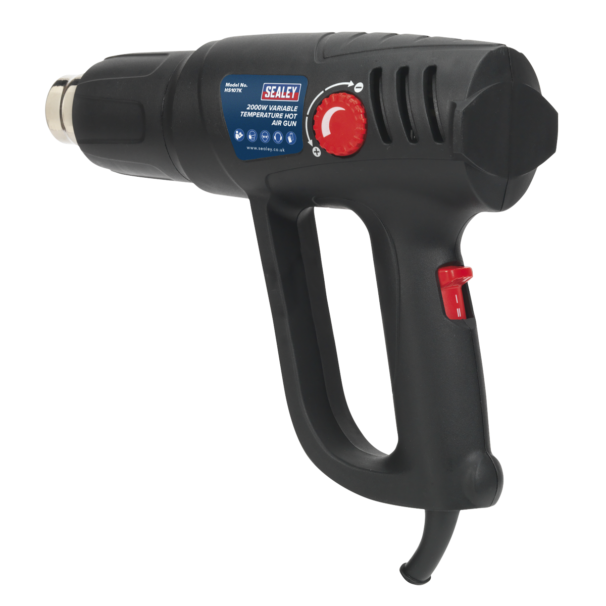 2000W Variable Temperature Heat Gun Kit 50-450°C/90-600°C