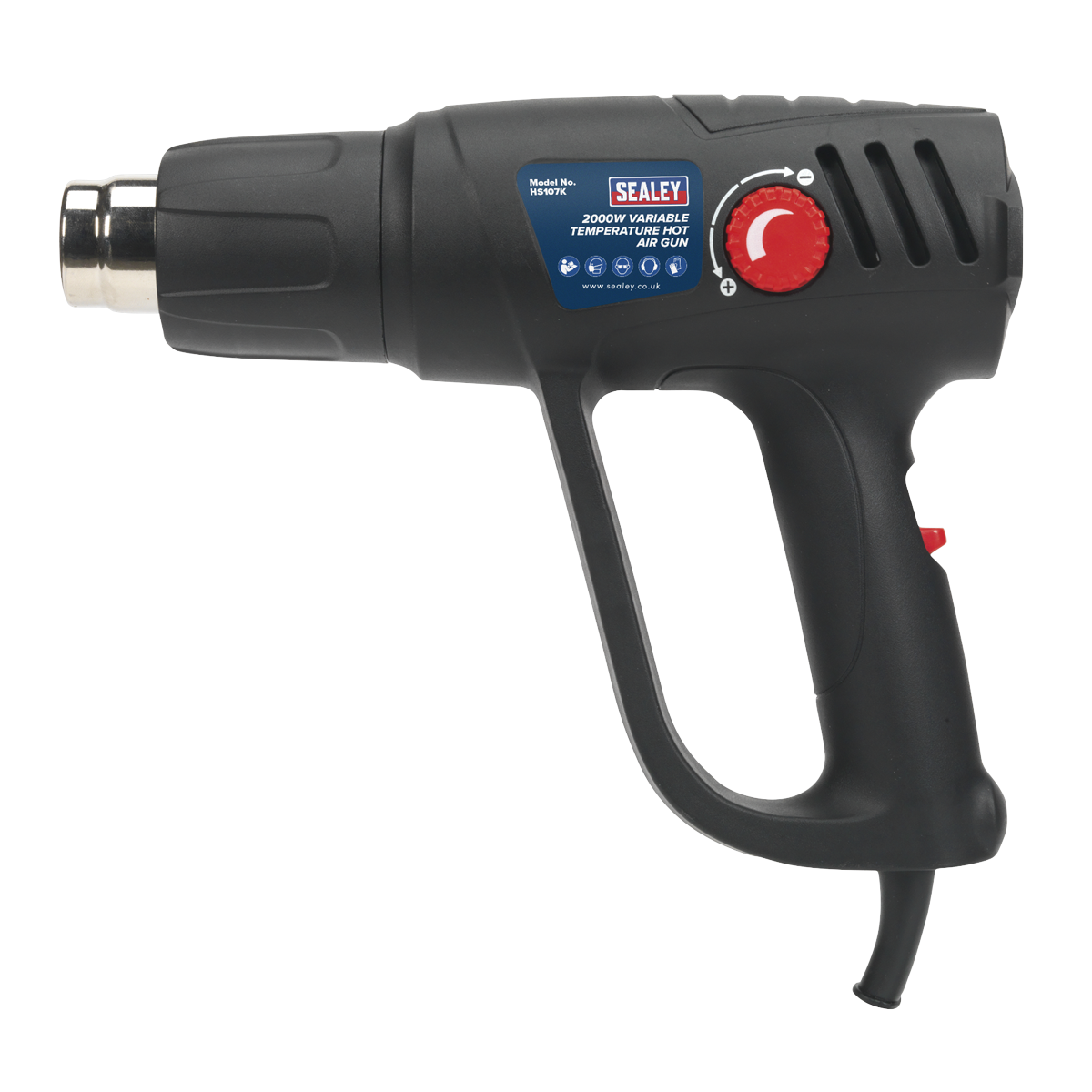 2000W Variable Temperature Heat Gun Kit 50-450°C/90-600°C